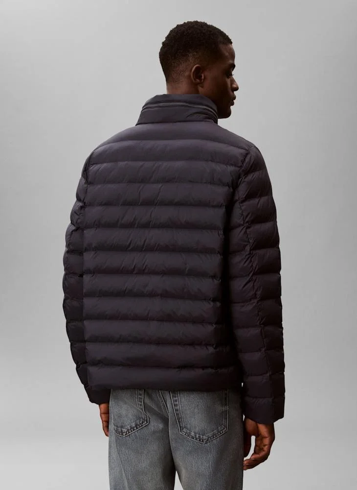 Calvin Klein Jeans  Lightweight Packable Hood Puffer Jacket for Men | Best Price UAE
